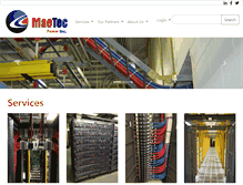 Tablet Screenshot of maetecpower.com